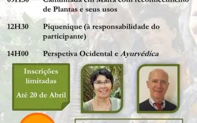 Reconhecimento de Plantas Medicinais – Caminhada em Mafra, 25 de Abril