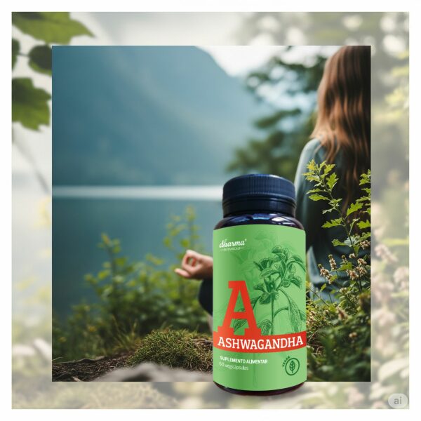 Ashwagandha Dharma Botanicals® - 60 vegicápsulas - Image 3