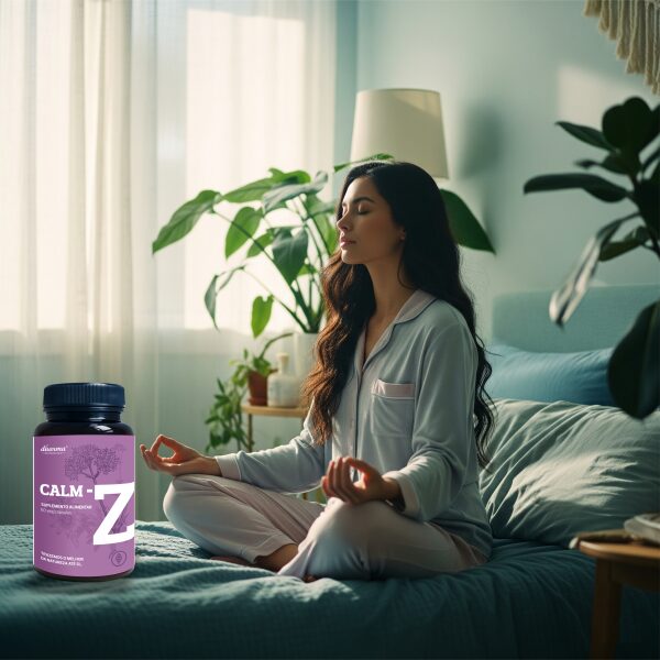 Imagem lifestyle Calm-Z Dharma Botanicals mood relaxante ambiente tranquilo