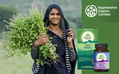 Tulsi Organic India – uma planta com o selo ROC