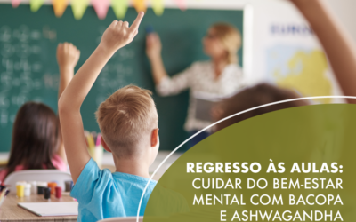 Regresso às Aulas: Bem-Estar Mental com Bacopa e Ashwagandha