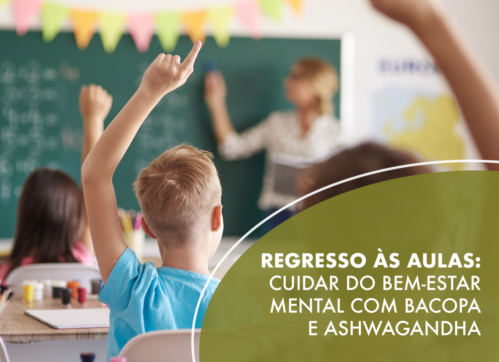 Regresso às Aulas: Cuidar do Bem-Estar Mental com Bacopa e Ashwagandha